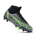 thumbnail image 3 of Zapatos de fútbol para hombre, botas de fútbol para entrenamiento al aire libre, AG/TF, hierba, antideslizante, tobillo alto, zapatillas cómodas, talla 35-45, novedad de 2022, 3 of 5