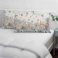 thumbnail image 3 of Blue Beige Coastal Pillow Covers, Linen Long Throw Pillow Case, Beach Starfish Summer Eucalyptus Rustic Holiday Pillow Protector Decorative Cushion Cover for Living Room/Bedroom 12" x 20", 3 of 8