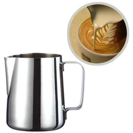 Well Stainless Steel Milk Craft Coffee Latte Frothing Art Jug Pitcher Mug (Best Milk Pitcher For Latte Art)