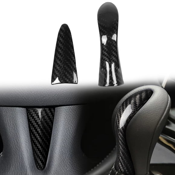 Cubierta del Volante, Maya Decorativa de Cambio de Brillo Fibra de Carbono Anti -fibra Ligera para Automóvil