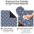thumbnail image 1 of Premium 31.5 Inch Boho Mahjong Mat, Professional Rubber Game Table Pad with Non-Slip Grip and Noise Dampening, Versatile Mat for Card Games Board Games and Tiles, 1 of 2