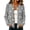 Gray#40922HH, variant on Womens Cardigan Sweater Polka Dot Long Sleeve Open Front Women's Knitted Sweaters Fall Teacher Outfits Warm Cozy Pullover Sweaters for Women