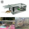 thumbnail image 3 of Luxtrada 2pcs Small Animal Humane Live Cage Rat Mouse Mice Chipmunk Small Rodent Catch Trap for Indoor and Outdoor for Gopher Opossum Skunk Groundhog Squirrel Spay Feral Stray Cats Rescue Wild Rabbits, 3 of 11