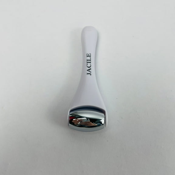 JACILE White Massage Apparatus Mini Personal Massager for Fingers, Face, Hands