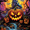 A02/Pumpkins, variant on HsdsBebe Halloween Diamond Art Painting Kits for Adults, Halloween Pumpkins and Ghosts Diamond Art,Gem Art Craft Home Game for Kids