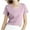 Purple, variant on yillto Womens V Neck Shirts Basic Short Sleeve Loose Tee Tops Summer Casual Comfy Tshirts Clothes