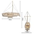 thumbnail image 4 of Kits de bricolaje para modelos de barcos de vela de madera Modelo de construcción de barcos de vela, 4 of 4