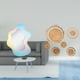 thumbnail image 2 of Espejo de maquillaje ondulado de acrílico, espejo decorativo moderno para baño, decoración de pared, adornos colgantes, artesanías únicas de arte de p, 2 of 8
