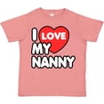 thumbnail image 3 of Inktastic I Love My Nanny Boys or Girls Toddler T-Shirt, 3 of 5