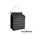 thumbnail image 3 of Advancent Bolsa de almacenamiento Soportes de baño a prueba de agua Bolsas colgantes Paquete de artículos diversos Bolsillos multiusos Colgar Juegos de accesorios de baño rejilla negra Talla media, 3 of 6
