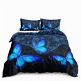 thumbnail image 2 of Butterfly And Death Moth Bedding Set For Girls Gothic Skull Boho Comforter Cover Decor Bedroom Sun and Moon Pattern Duvet Cover, 2 of 6