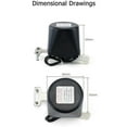thumbnail image 5 of Electric Automatic Gas Pipeline Manipulator Valve DN15 DN20 DN25 for Gas Water Alarm 12V Shutoff Cut Off Ball Valve(B), 5 of 5