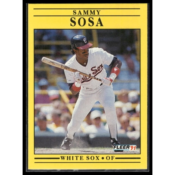 1991 Fleer Sammy Sosa #136