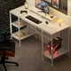 thumbnail image 4 of Escritorio de computadora efecto tipo marmol ,ajustable, 4 compartimientos  ,soporte para monitor , ideal gaming, 4 of 6