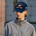 thumbnail image 4 of Republic of Texas Distressed Baseball Cap,1836-1845 Lone Star Embroidered Vintage Hat for Men Women, 4 of 6