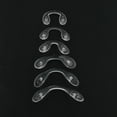 thumbnail image 3 of 10pcs U shape Silicone Conjoined Eyeglass Soft Nose Pads for Glasses Anti-Slip Insert Nose Pad Mod.2, 3 of 6