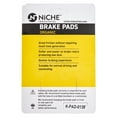 thumbnail image 2 of Niche Rear Left Brake Pad Set for Can-Am Traxter HD10 Organic UTV 519-KPA2357D, 2 of 5
