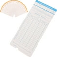 thumbnail image 4 of Shisuyan 100 Sheets Universal Timecard Sheets Office Use Attendance Cards Time Cards Weekly Monthly Time Cards, 4 of 8