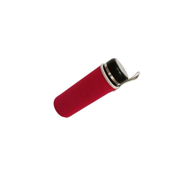 Naiovety Reemplazo de la manga de la botella de agua de tela Aislamiento térmico Taza de vacío Cubierta del matraz Accesorios protectores aislantes con Almacenamiento y organización del hogar Rojo Naiovety HA067112-01