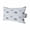 Gray, White, Blue, variant on Ocean Turtles Outdoor Pillows for Chaise Lounge Chair Beach Headrest Pillow Set of 2 Waterproof Lumbar Pillows with Insert&Strap Cute Coastal Animals Waves Summer Blue Gray Pool Pillow 12"x20"