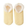 thumbnail image 4 of Dxzfnsa Women's Soft Slipper Socks Womens Warm Cozy Fuzzy Sleeper Socks Home and Thick Insulation Solid Color Socks, 4 of 6