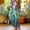 #0411-Multicolor, variant on TaTaai Womens Solid Elastic Waist Pants Straight Leg Loose Fit Casual Long Trousers Bottoms for Daily Wear