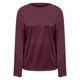 thumbnail image 5 of MHFRRA Camiseta de Manga Larga Oversize de Moda, Informal, Básica, con Cuello Redondo, para Uso Diario. Vino, 5 of 5
