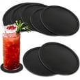 thumbnail image 4 of suxuMhao Silicone Coasters Set of 4 - 3.54×0.11in Drink Coasters, Non-Slip Table Coasters, Grey Silicone Coasters for Home Dining, Coffee Table, Ideal for Protecting Tables from Drinks​, 4 of 4