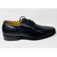 thumbnail image 2 of Wizfort Men's Oxford Leather Cap Toe Lace Up Shoe Style 780, Black - Size 45, 2 of 5