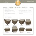 thumbnail image 1 of TK Classics Ensemble de Housse de Protection pour Patio Côte 13a en Beige, 1 of 1