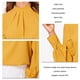 thumbnail image 5 of Jersey, camisa de mujer, camisa pequeña de color sólido alto, camisa holgada, muy versátil, 5 of 6