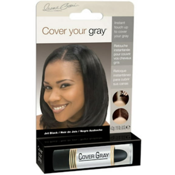 Cover Your Gray Touch Up Stick Jet Black, 0.15 oz (Pack of 3)