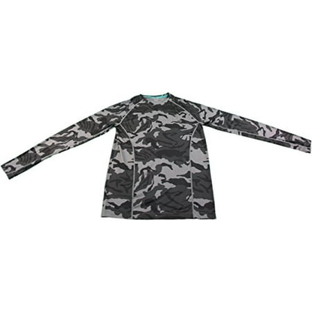 FlexFit Climate Smart Men's Size Medium Lightweight Baselayer Shirt, Black