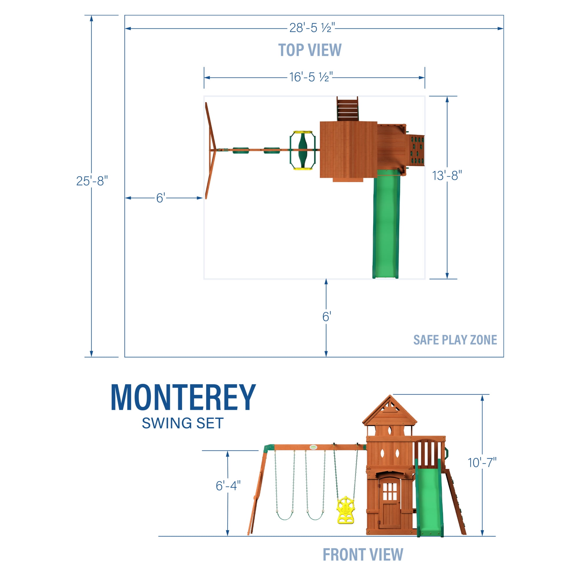 Monterey playset deals