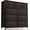 Brown, variant on Sorbus 9-Drawer Dresser Nightstand End Table, Steel Frame, Wood Top, Multi Pastel