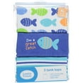 thumbnail image 4 of Luvable Friends Baby Girl Tank Tops, 3-Pack, 4 of 4