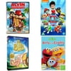 Children's 4 Pack DVD Bundle: Alvin and the Chipmunks: Chipwrecked, Paw Patrol, Roald Dahls The BFG Big Friendly Giant, Sesame Street: Arts and Crafts Playdate