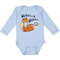 thumbnail image 3 of Inktastic Hugs and Hisses Cute Snake for Valentines Day Boys or Girls Long Sleeve Baby Bodysuit, 3 of 5