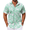 Green-white Leaves, variant on COOFANDY Men's Hawaiian Shirts Short Sleeve Tropical Shirts Summer Beach Clothes for Men