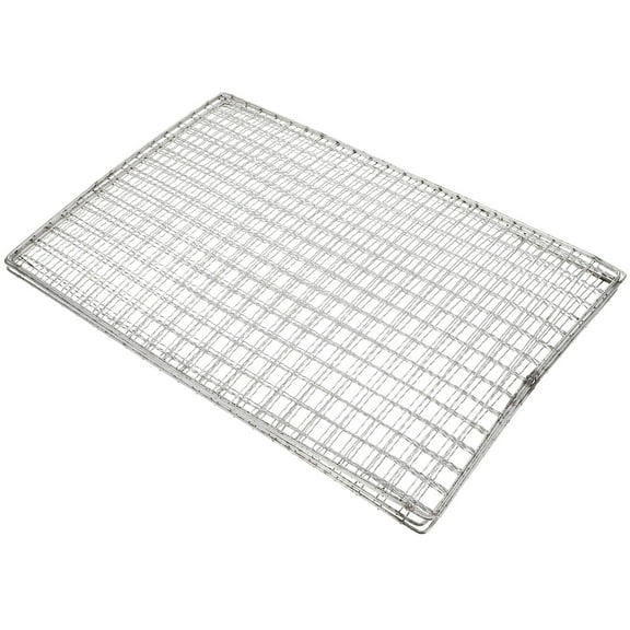DRAFIDEEP 5Pcs Stainless Steel Barbecue Mesh for Grilling and Baking Silver 11.59X7.86X0.04In