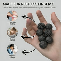 BESTSKY Magnetic Sensory Fidget Balls 8-Pack–Silicone Stress Relief Toys for Adults & Teens with Autism,ADHD,Anxiety,Quiet Executive Desk Fidget Magnets for Office