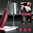thumbnail image 5 of Wine Glass Polisher and Wine Glass Polishing Cloth for Lint, and -Free Cleaning of Wine Glasses,White 3PCS, 5 of 5
