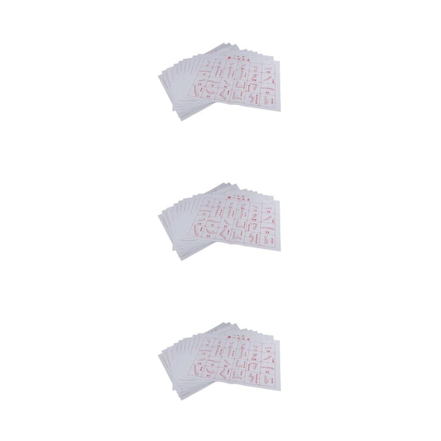 Methold 10x Reusable Chinese Calligraphy Kanji Water Writing Cloth for Practicing Type1