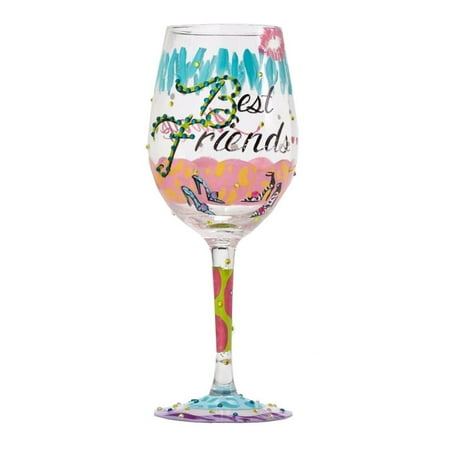 Lolita from Enesco Best Friends Always Wine Glass, 9