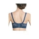 thumbnail image 2 of SOSTEN CHIC Mujeres Sujetadores de Copas Completas Transpirables Confort Encaje Floral Cobertura Completa Sin Almohadillas Sujetador con Aros 38/85 Ajuste 36B/C Azul Marino, 2 of 6