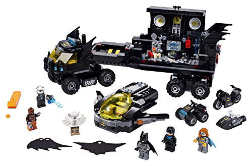 LEGO DC Mobile Bat Base Batman Building Toy, City Batcave Playset and Action Minifigures, Great ?Build Your Own Truck? Batman Gift for Kids Aged 6 and up (743 Pieces) - Walmart.com