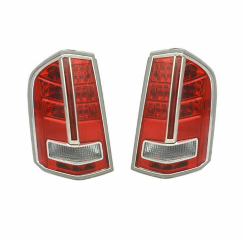 CarLights360 For Chrysler 300 Tail Light 2012 2013 2014 Pair Driver and Passenger Side DOT
