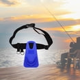 thumbnail image 3 of Cinturón ajustable para caña de pescar y soporte para caña de combate. Cinturón de pesca profesional. Azul, 3 of 9