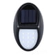 thumbnail image 1 of Lámpara solar para exteriores, 10 LED, lámpara de pared solar, iluminación solar para exteriores IP65, resistente al agua, con sensor crepuscular para patio, jardín, patio., 1 of 5