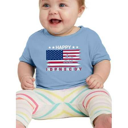 

Independence Day Brush Flag T-Shirt Infant -Image by Shutterstock 6 Months